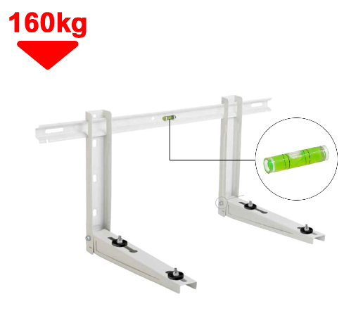Unité de support pour climatisation externe PREMIUM - bras de 60 cm - capacité 160 kg