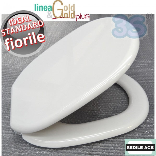 Ideal Standard - ACB Ercos Gold line siège de toilette mural incurvé FIORILE