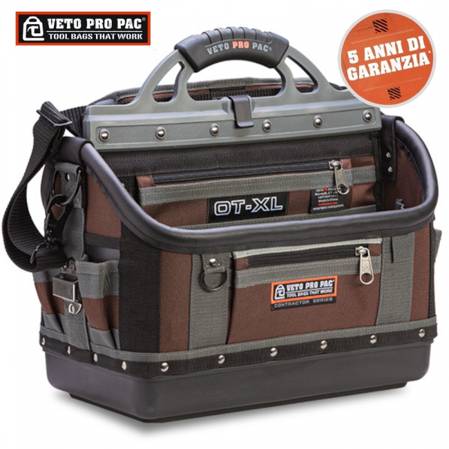 Sac à outils ouvert extra large VETO PRO PAC OT-XL
