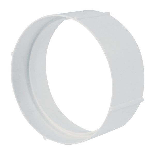Manchon circulaire Ø 100 pour tuyau en plastique de hotte de cuisine VMC