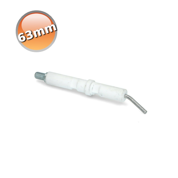 Replacement spark plug for hob - 63 mm length