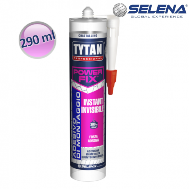 Colle de montage invisible instantanée POWER FIX 290 ml transparente