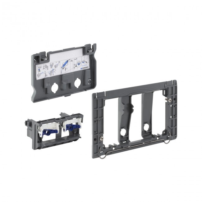 Kit d'adaptation de montage sur plaque GEBERIT SIGMA pour réservoir UNICA