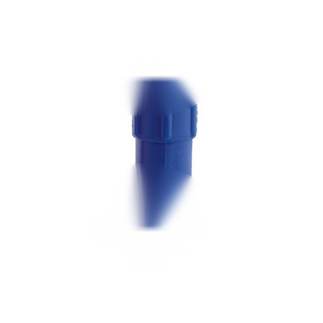 Bouchon de test en plastique bleu pour test de système MM 1/2'' x 3/4''