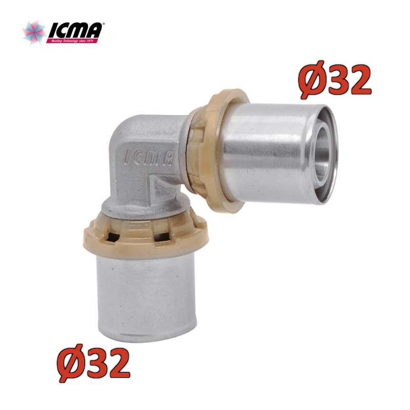 ICMA 403 - Raccord à pression double courbure 32x32 SEMPITER®