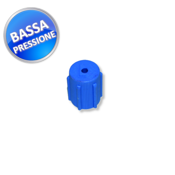 Plastic sealing cap for R134a low pressure quick connector - pack of 5
