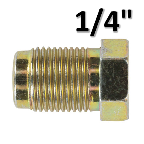 1/4" Male Threaded SAE Cap