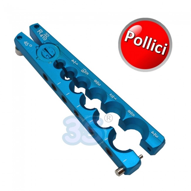 Replacement template in inches for aluminum jackets CH-805 and CH-806