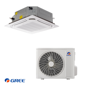 Cassette Gree GUD35T 12000 BTU 8 voies avec panneau TF06 - vue dessous