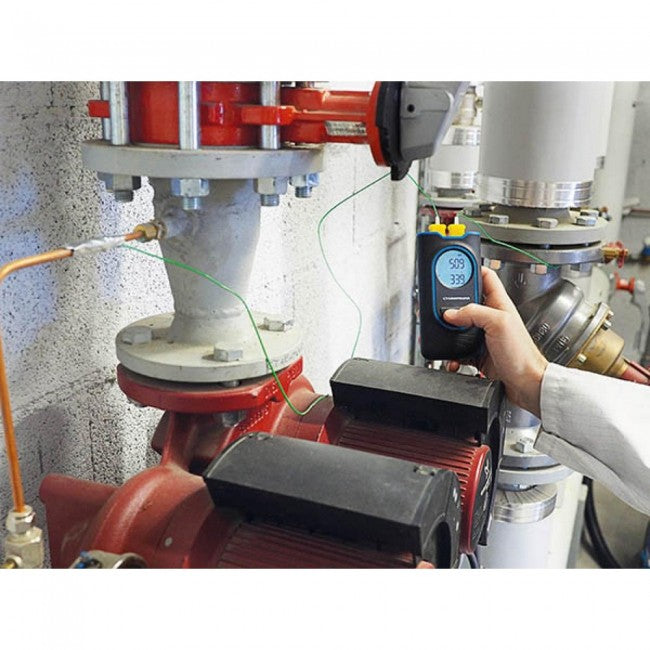 SAUERMANN Si-TT3 - Thermomètre sans fil à double entrée, thermocouple de type K