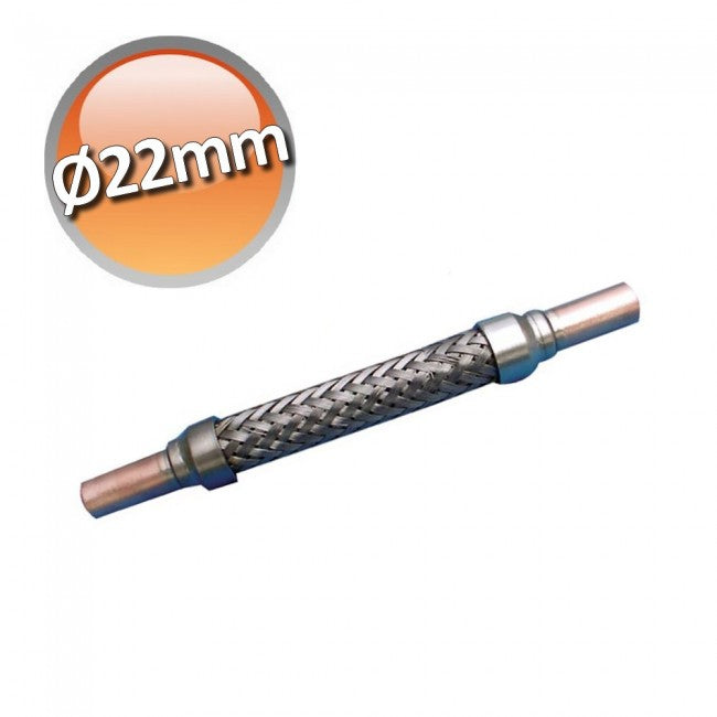 Joint antivibratoire flexible pour soudage, diamètre Ø 22 mm