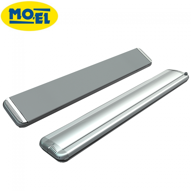1650W Infrared Long-Wave Radiant Heater - SILVER - HOT-TOP MO-EL