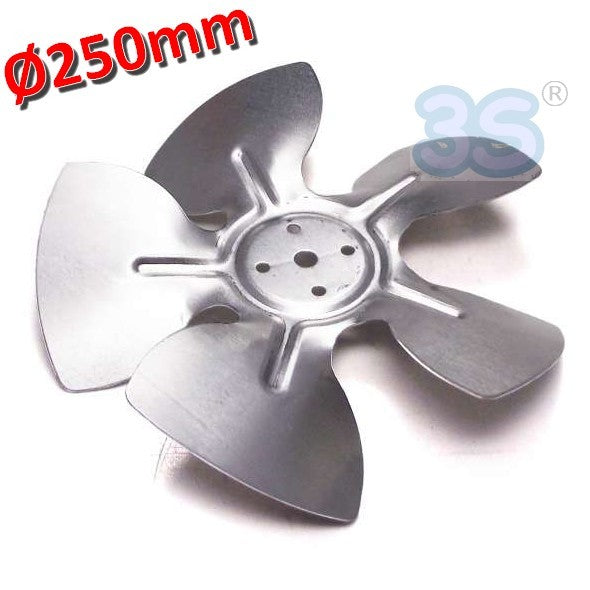 Pressing fan for motor Ø 250 mm 28°