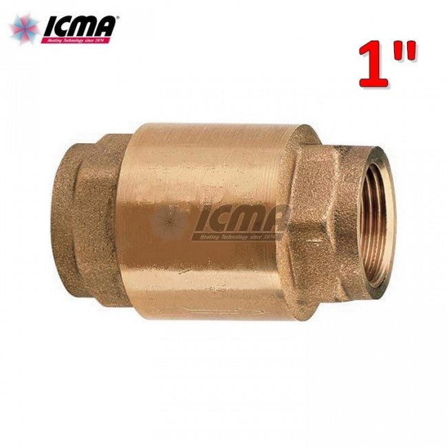 MONDIAL 1'' check valve with brass disc