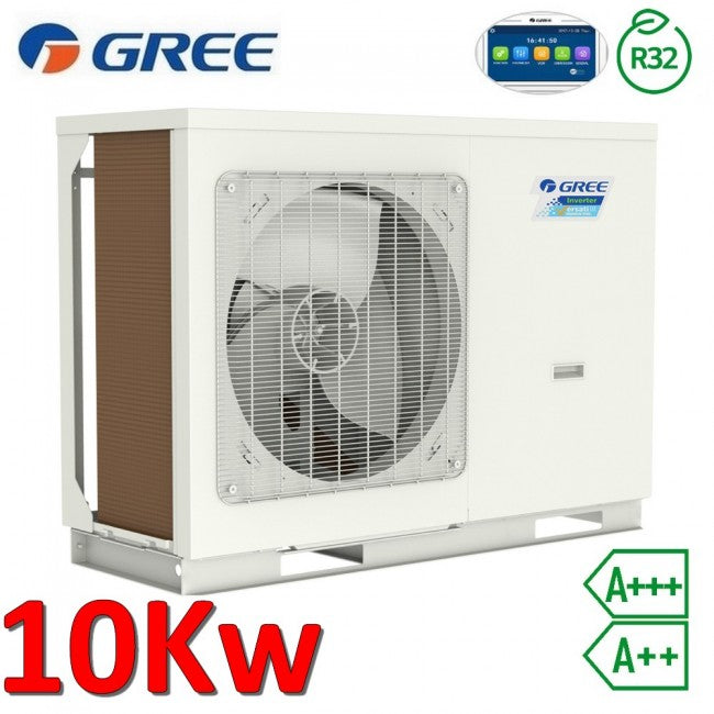 Pompe à chaleur air-eau monobloc Gree Versati 3 R32 10,0 kW 1 PH