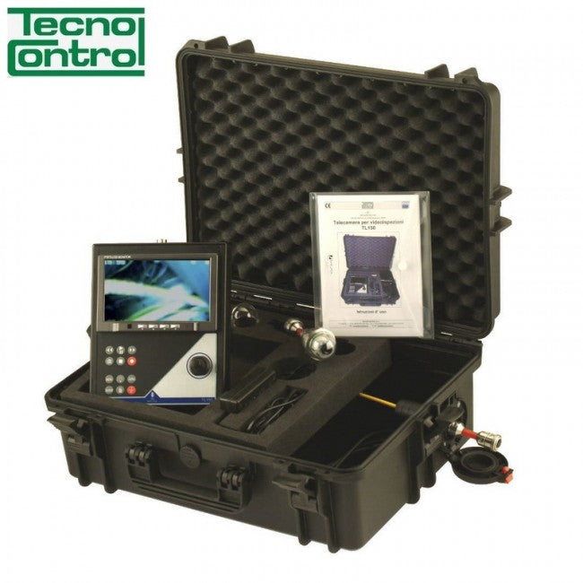 Caméra de surveillance couleur pour inspections vidéo des canalisations et conduits de fumée - TL150FO Tecnocontrol
