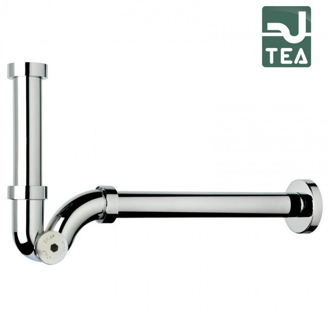 Siphon en ABS chromé inspectable pour bidet de 1 1/4 po - TEA