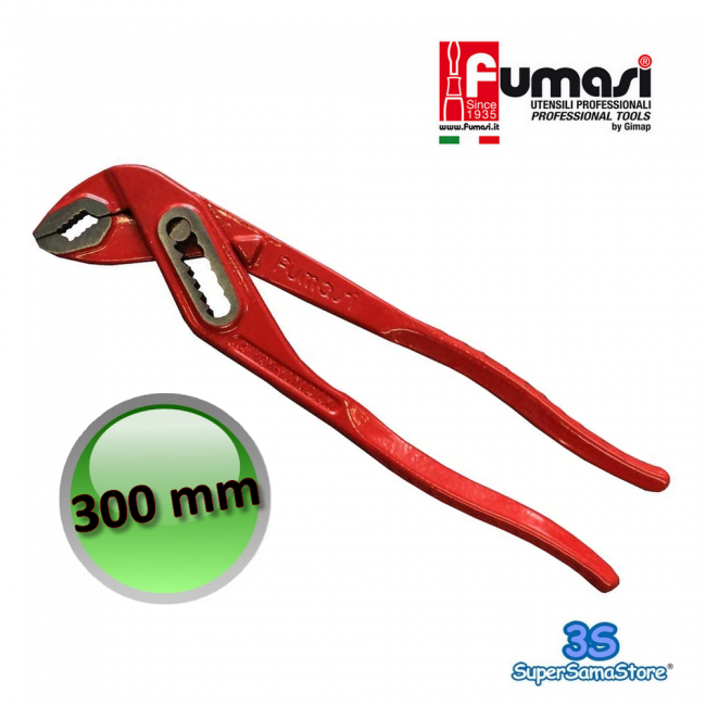 Charnière à pince perroquet réglable de 300 mm avec 7 réglages de serrage de 7 à 45 mm