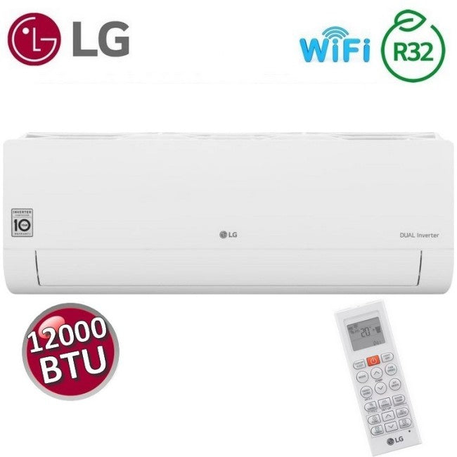 Unité intérieure LG Libero Smart WiFi 3,5 kW 12 000 BTU pour unités mono-pièce et multi-pièces