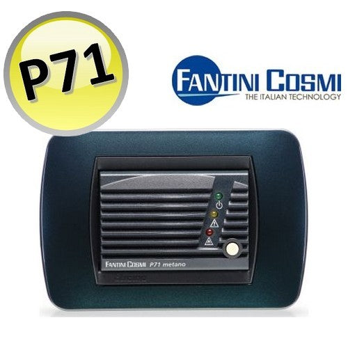 P71 - Détecteur de fuites de méthane intégré pour environnements résidentiels - Fantini Cosmi