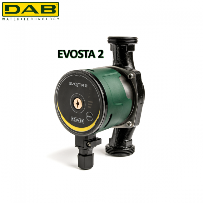 Pompe à rotor DAB EVOSTA 2 40-70/180 1'' pour chauffage et climatisation - Raccordements 1'' - 1''1/2