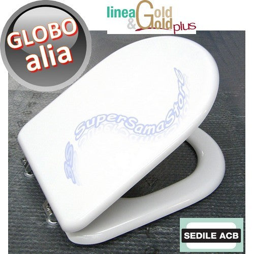 Abattant de toilettes ALIA Ceramica Globo - Marque ACB, gamme GOLD