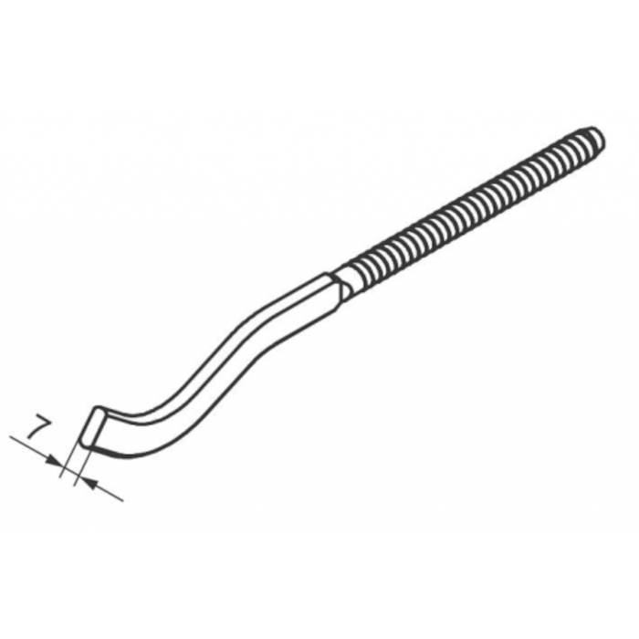 PAIRE D'ÉTAGÈRES BLANCHES AVEC BOUCHON DE RADIATEUR EN ALUMINIUM - P.85 L.220 / TROU Ø 12 MM