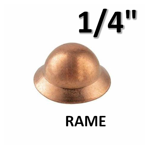 Bouchon en cuivre SAE 1/4'' - 1 PIÈCE