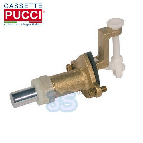 Pucci - Bouton de remplacement complet en laiton pour réservoir en cuivre