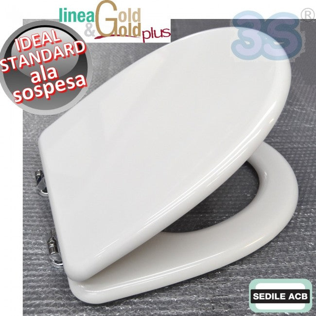 Abattant de toilettes Ideal Standard ALA SOSPESA - ACB Ercos Gold line