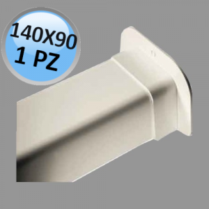 Wall duct passage 140x90mm - 1 PC
