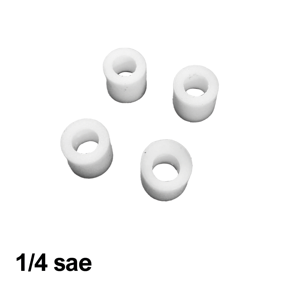 Ensemble de 4 joints de rechange pour fouets de tuyau en téflon SAE 1/4''