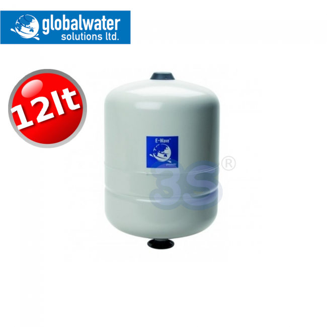 Vase d'expansion de 12 L - 3/4'' pour autoclave sanitaire et chauffant avec membrane d'eau fixe
