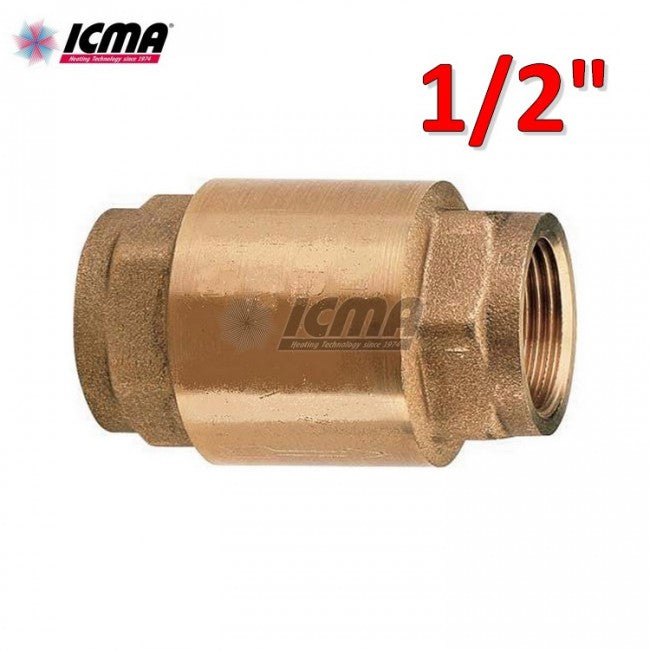 Clapet anti-retour MONDIAL 1/2'' avec obturateur en laiton