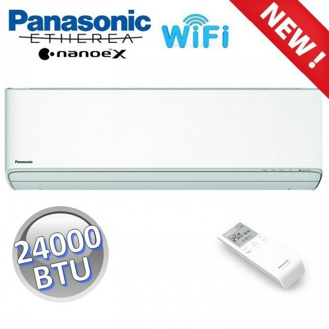 Unité intérieure blanche ETHEREA avec Wi-Fi intégré, 24 000 BTU, pour systèmes mono/multiples R32 - Série Z