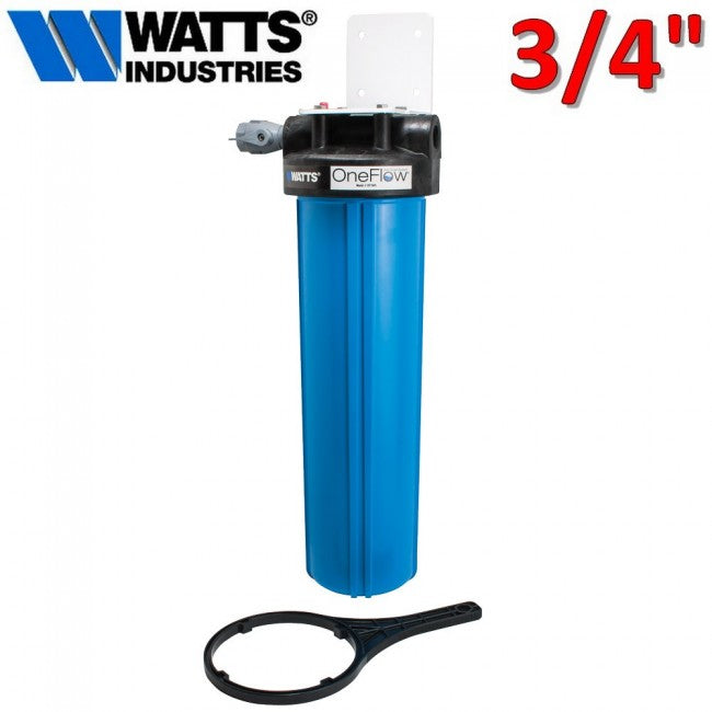 Système anticalcaire WATTS Oneflow OFTWH-R 3/4'', alternative à l'adoucisseur d'eau