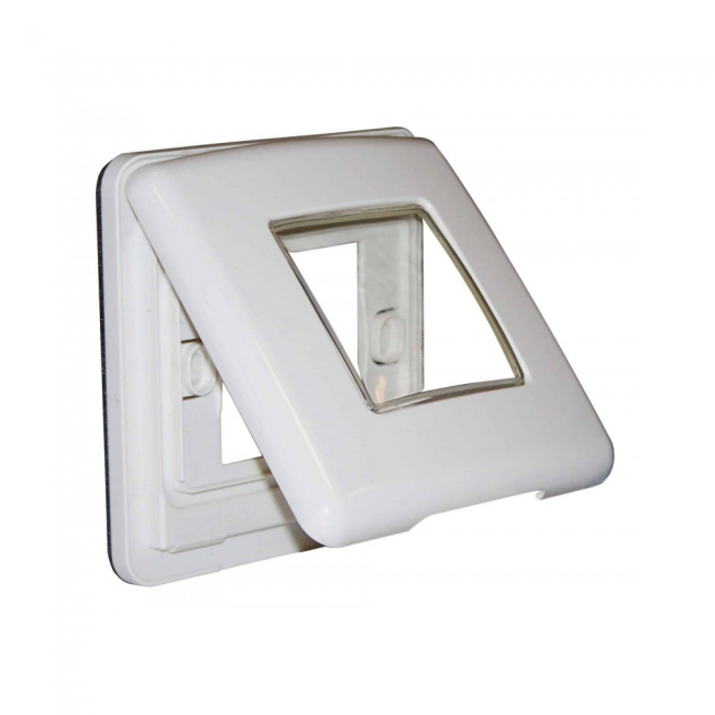 Housse de protection extérieure universelle 2 m IP55 blanche - Feb Elettrica