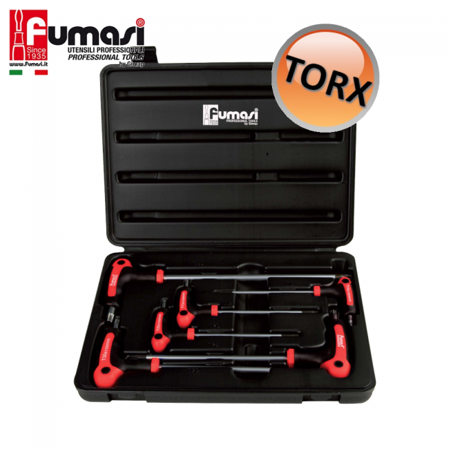 Fumasi - Coffret de 5 clés mâles TORX