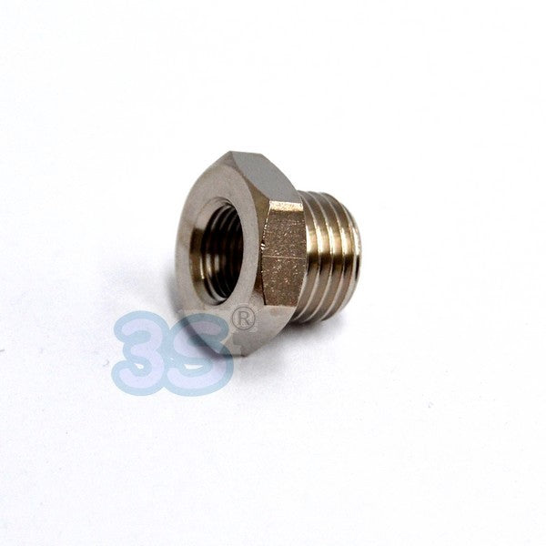Filetage à gaz mâle 1/8'' réduction femelle x 1/4''