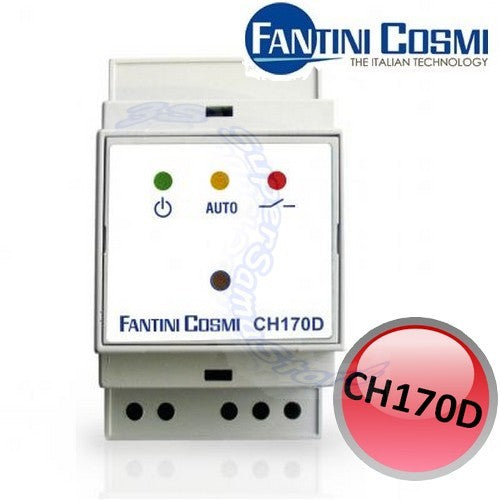 Actionneur récepteur d'ondes radio CH170D pour chronothermostats Fantini Cosmi