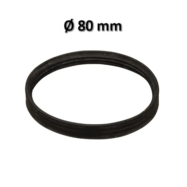 Joint d'étanchéité Ø 80 mm pour tuyaux et raccords de cheminée en acier