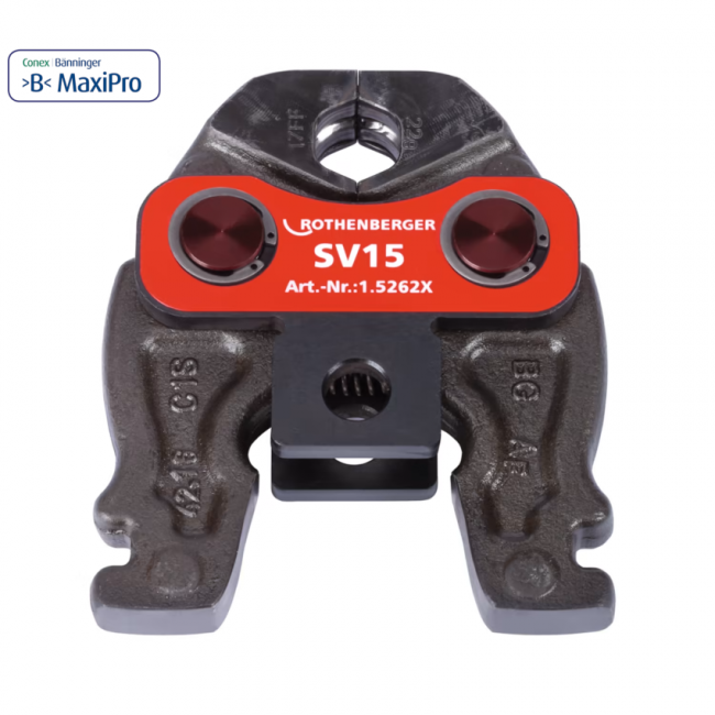 Jeu de 4 mâchoires COMPACT pour presse à cuivre et acier SV 15-18-22-28 mm