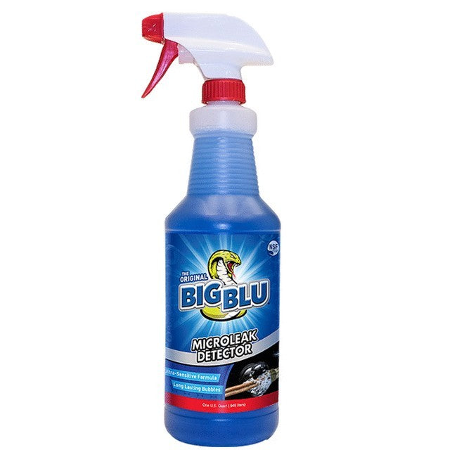 Détecteur de fuites BIG BLU à mousse, flacon de 1 L - pour gaz et réfrigérants