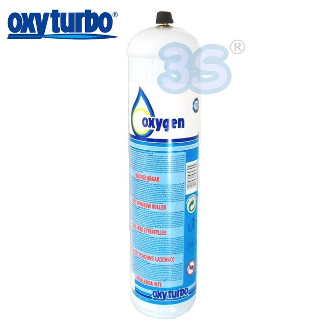 Cartouche d'oxygène de rechange 110 bar 1 L pour Turbo Set 90