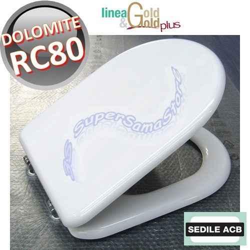 Toilet seat RC80 Dolomite ceramic - ACB GOLD line brand