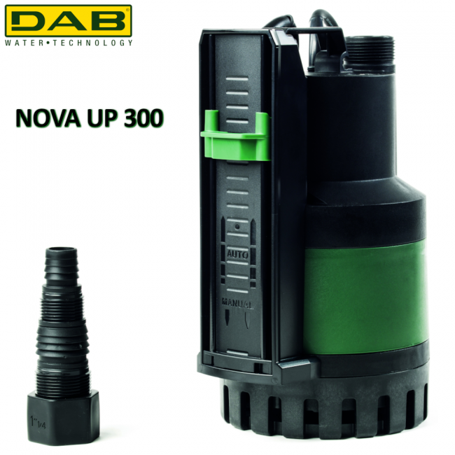 Pompe submersible DAB NOVA 300 UP MAE pour le drainage d'eau claire