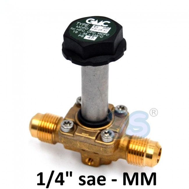 Électrovanne EV32MM - GMC, raccords mâles 1/4'' x 1/4'' SAE