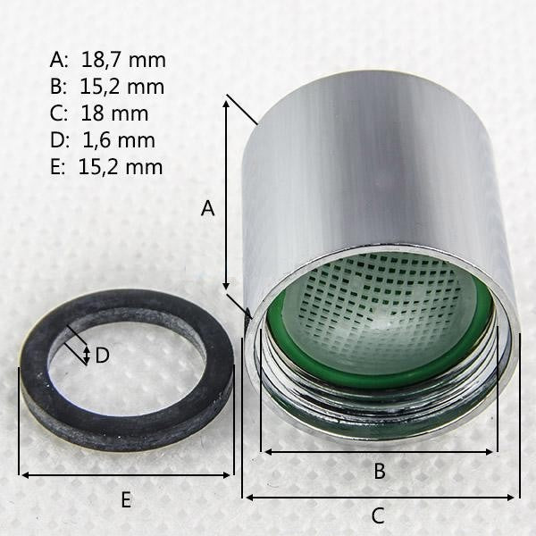 Aérateur M16 complet avec filtre pour mélangeur Paffoni femelle Ø18 mm
