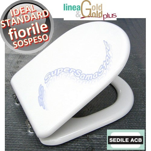 Abattant de toilettes suspendu Ideal Standard FIORILE - Marque ACB, gamme GOLD