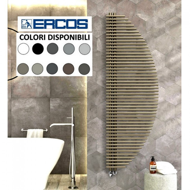 Radiateur design VELA Ercos, 180 x 60 cm - COLORÉ